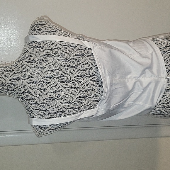 DANIELLE BERNSTEIN Women's Sexy Crop Top White Sz‎ 8 Casual relaxed Retro - Picture 4 of 7